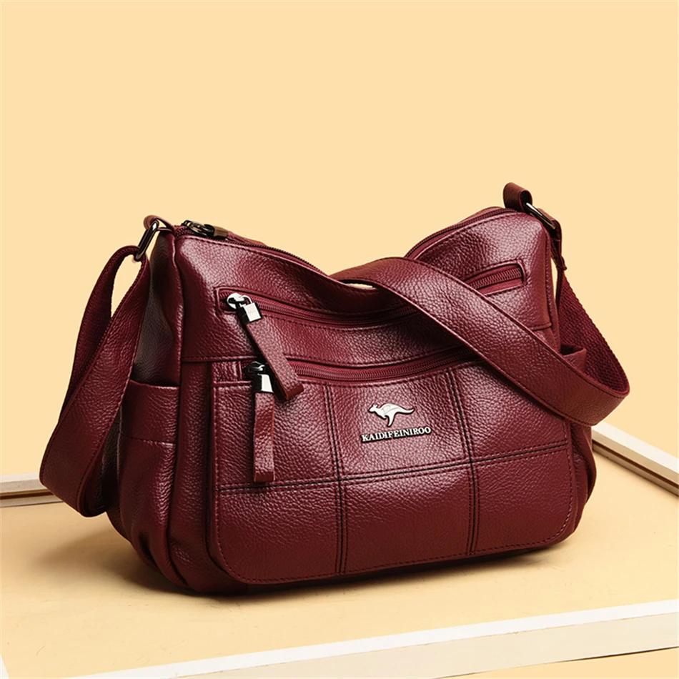 Microfiber Shoulder and Crossbody Bag