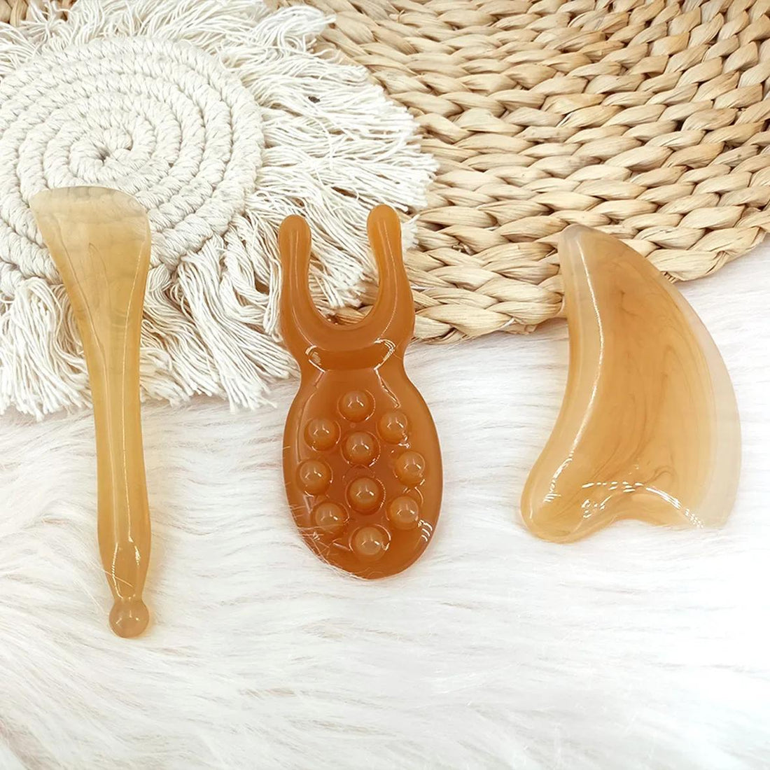 Resin Gua Sha Facial Massage Tool