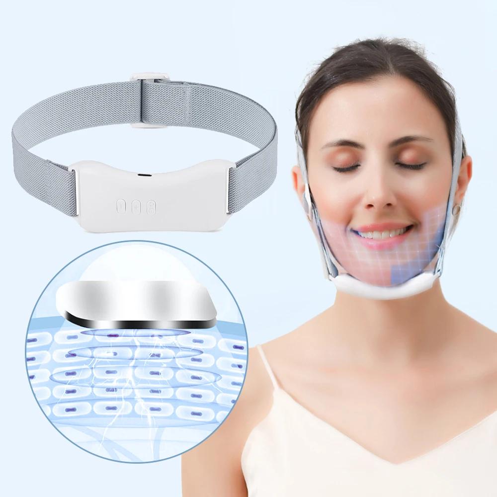 Rechargeable Chin and Jaw Massager Belt