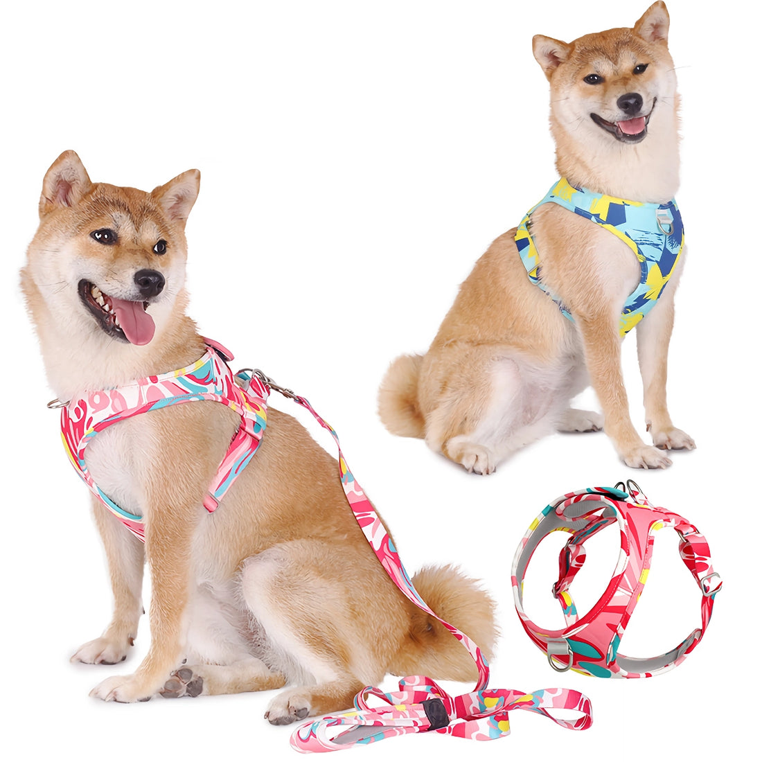 Personalized LED Light Dog & Cat Harness – Padded and Safe for All Seasons