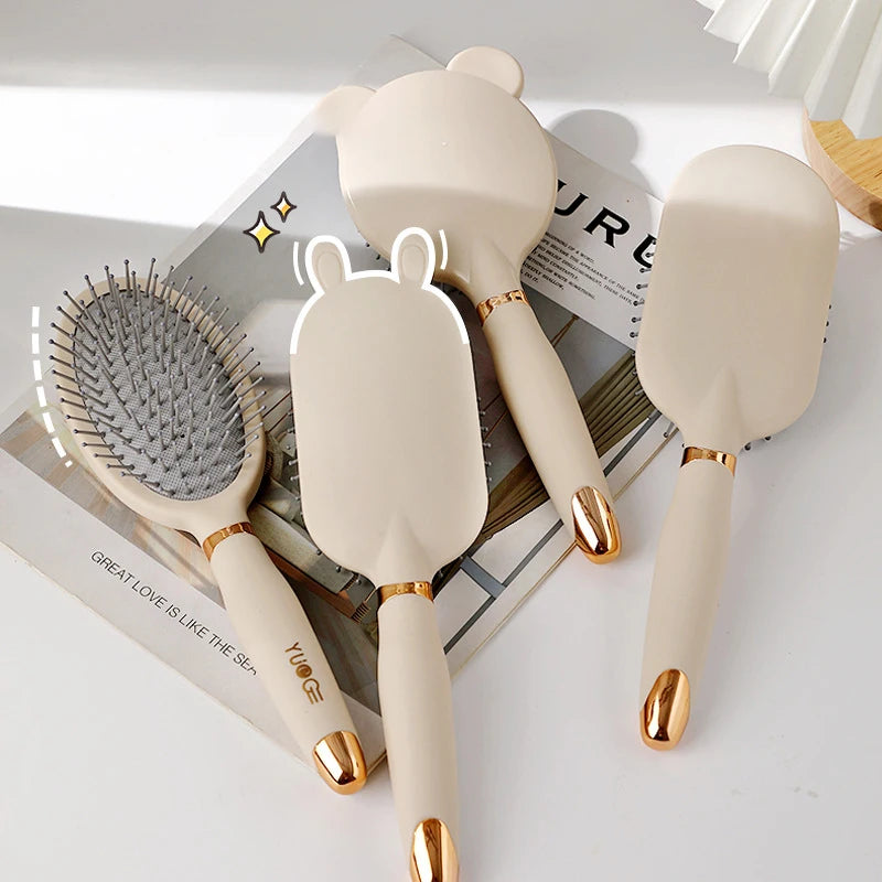 Air-Cushion Hair Brush and Styling Comb Options