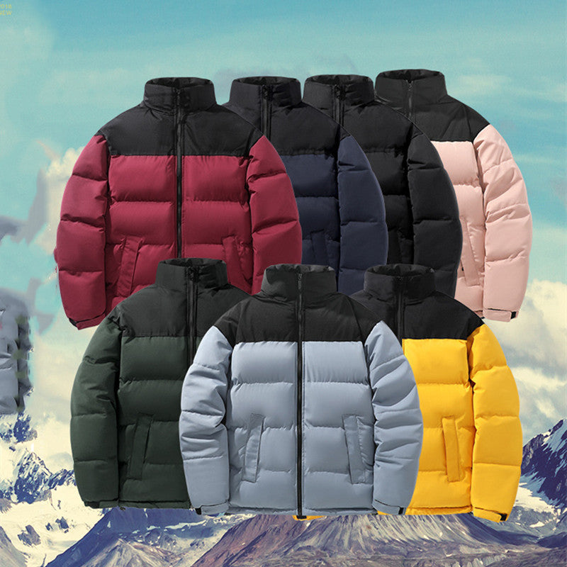 Men's Color-Block Puffer Jacket