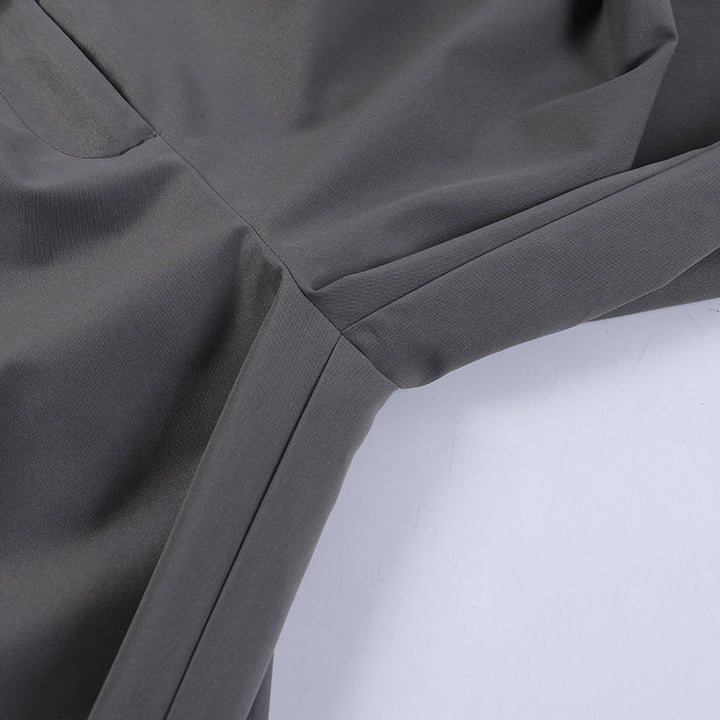 Knitted High Waist Contrast Color Loose Trousers