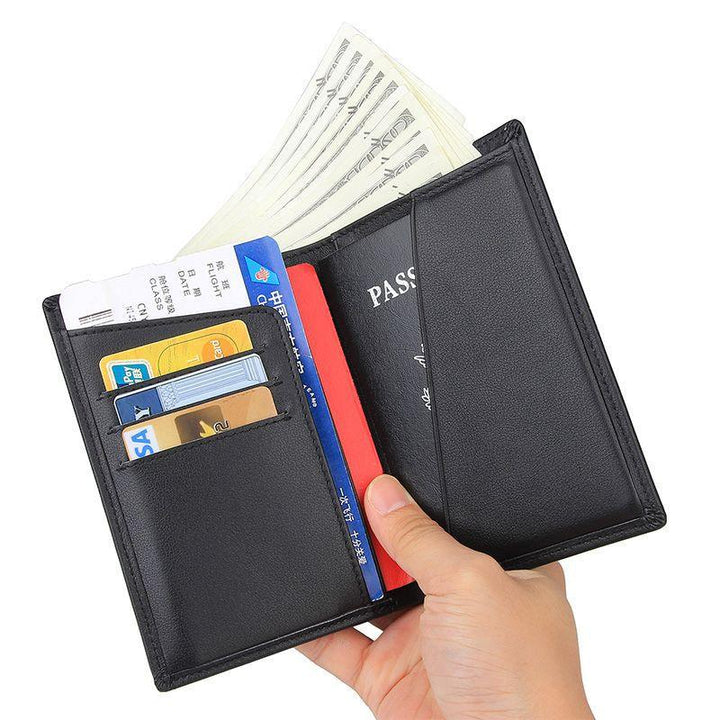 Anti Magnetic Multi Card Passport Bag - Trendha