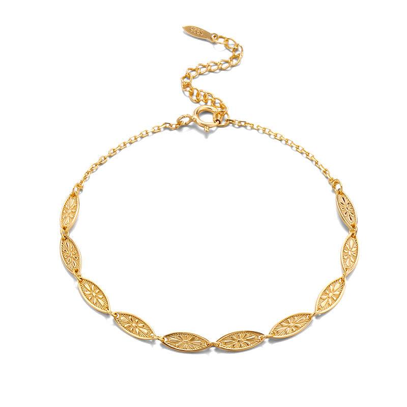 Antique Relief Galois 925 Silver Hand Ornament - Trendha