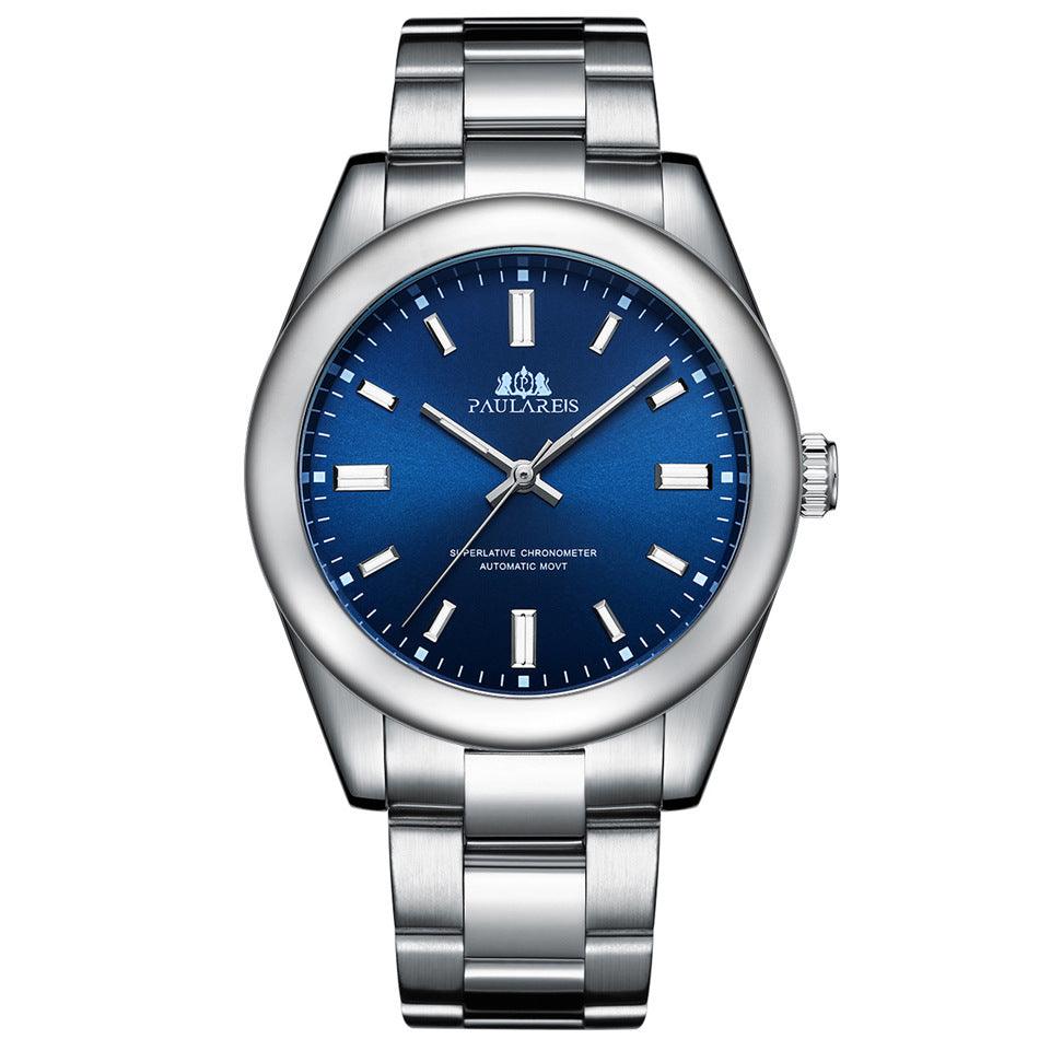 Automatic Mechanical Luminous Steel Band Watch - Trendha