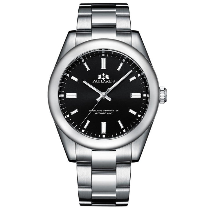 Automatic Mechanical Luminous Steel Band Watch - Trendha