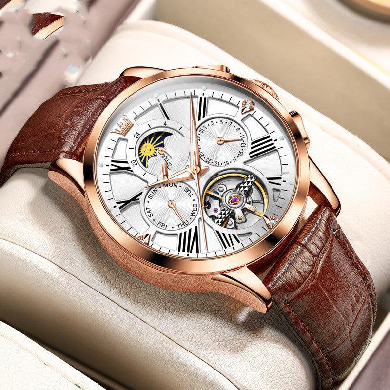 Automatic Mechanical Watch Student Leisure Men - Trendha