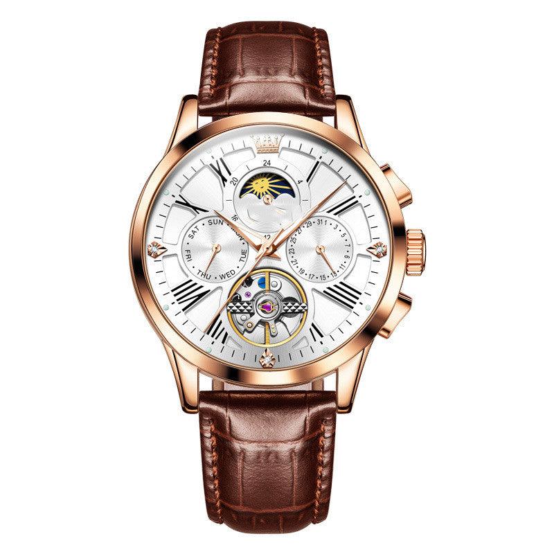 Automatic Mechanical Watch Student Leisure Men - Trendha