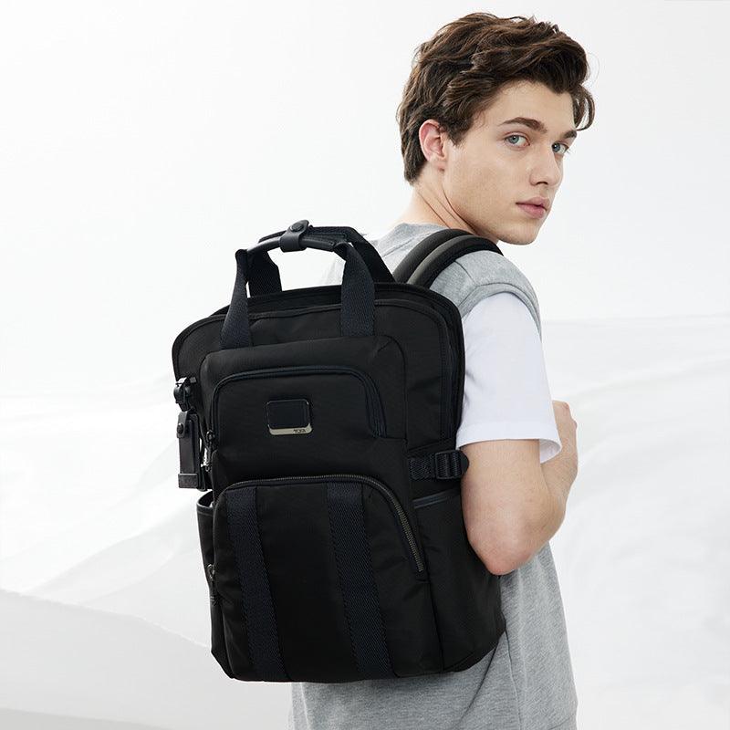 Ballistic Nylon Men's Backpack Laptop Tote Bag - Trendha