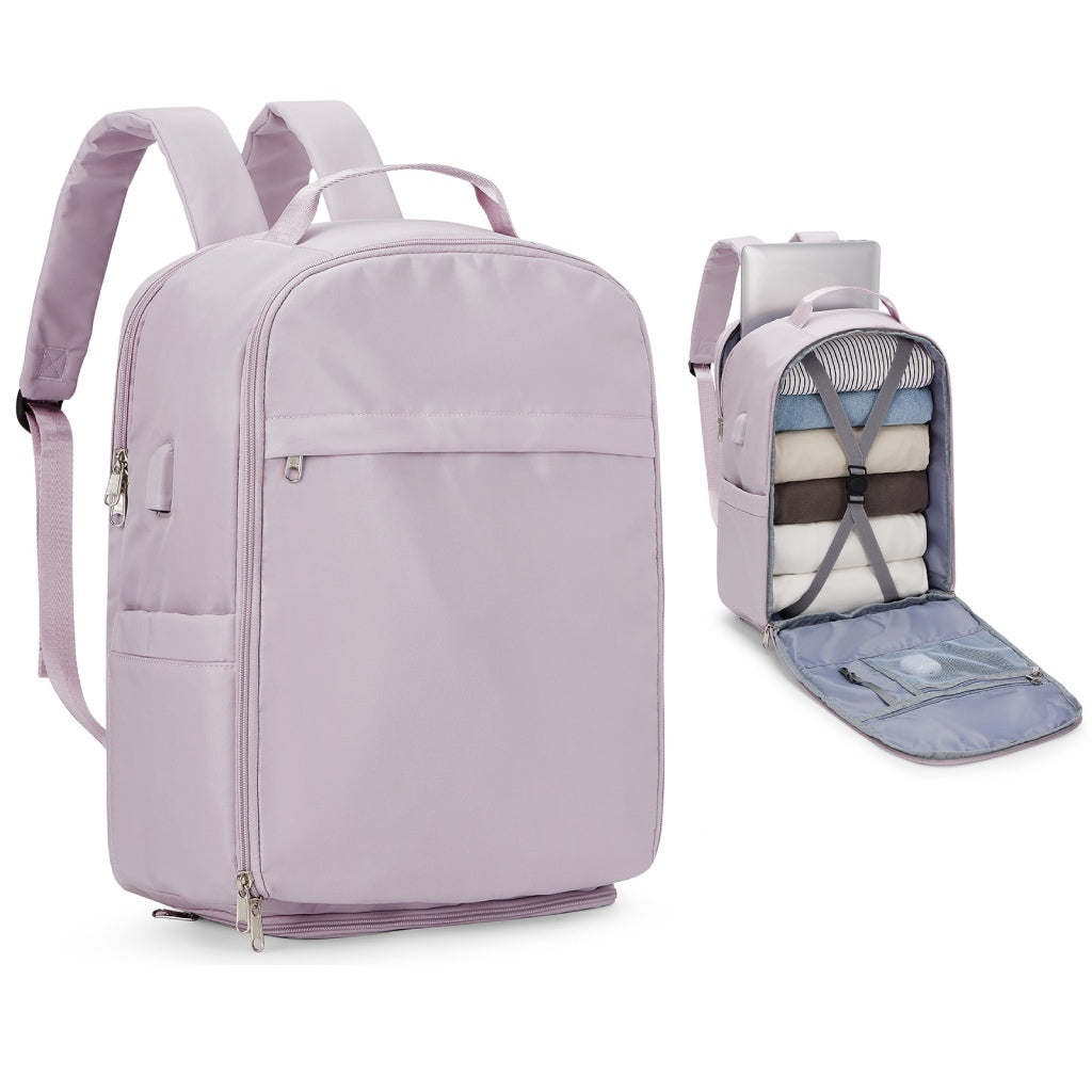 Large Nylon Travel Backpack and Laptop Daypack