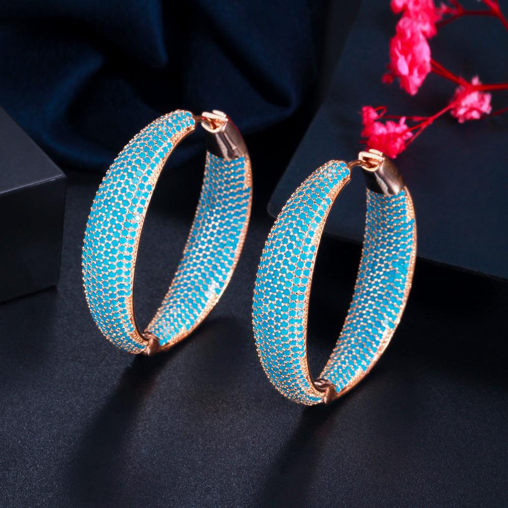 Blue Dream Ear Ring Europe And America