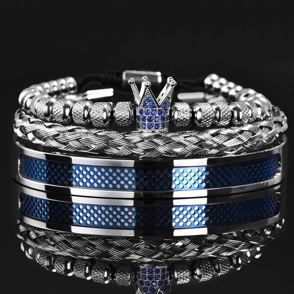 Boys And Girls Stainless Steel C Bracelet - Trendha