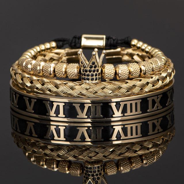 Boys And Girls Stainless Steel C Bracelet - Trendha