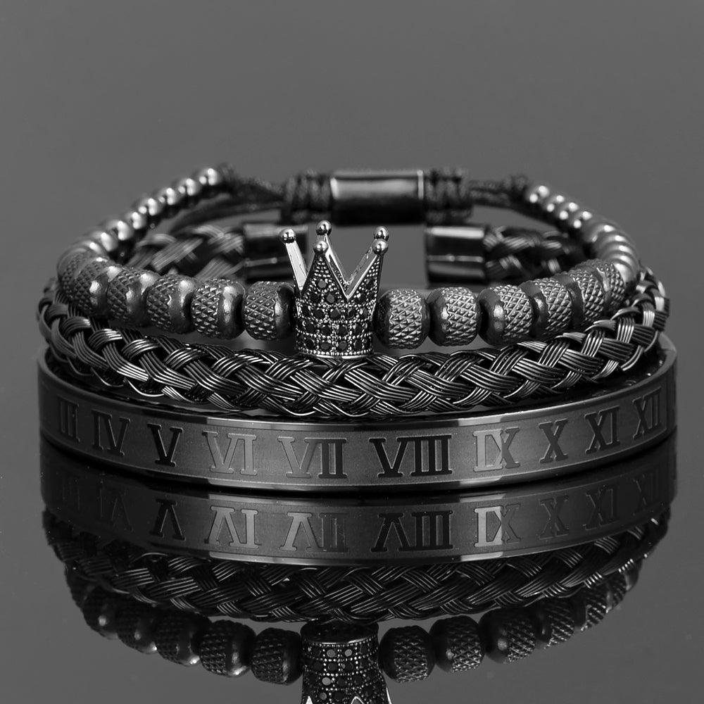 Boys And Girls Stainless Steel C Bracelet - Trendha