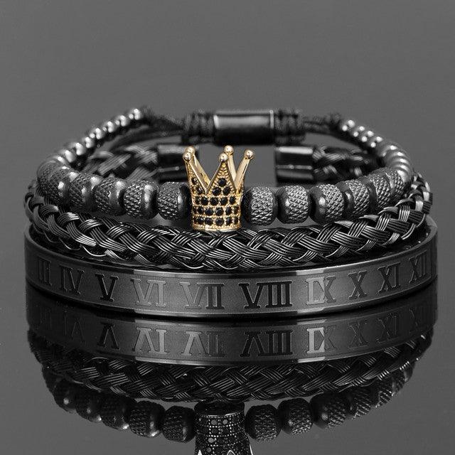 Boys And Girls Stainless Steel C Bracelet - Trendha