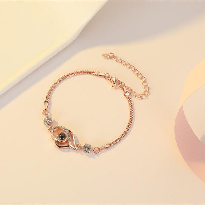 Bracelet Women's Custom Simple Girlfriends Couple Students - Trendha