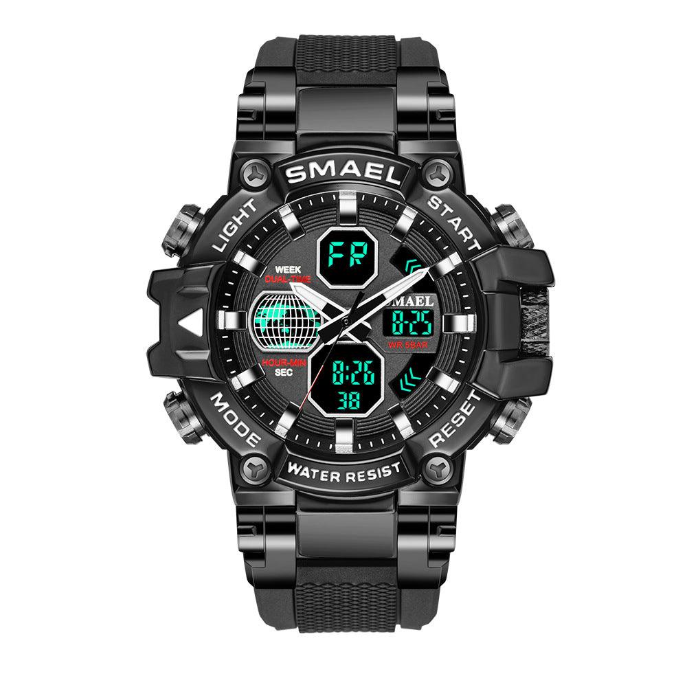 Brand Men's Sports Fashion Fitness Watch Dual - Trendha