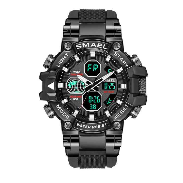 Brand Men's Sports Fashion Fitness Watch Dual - Trendha