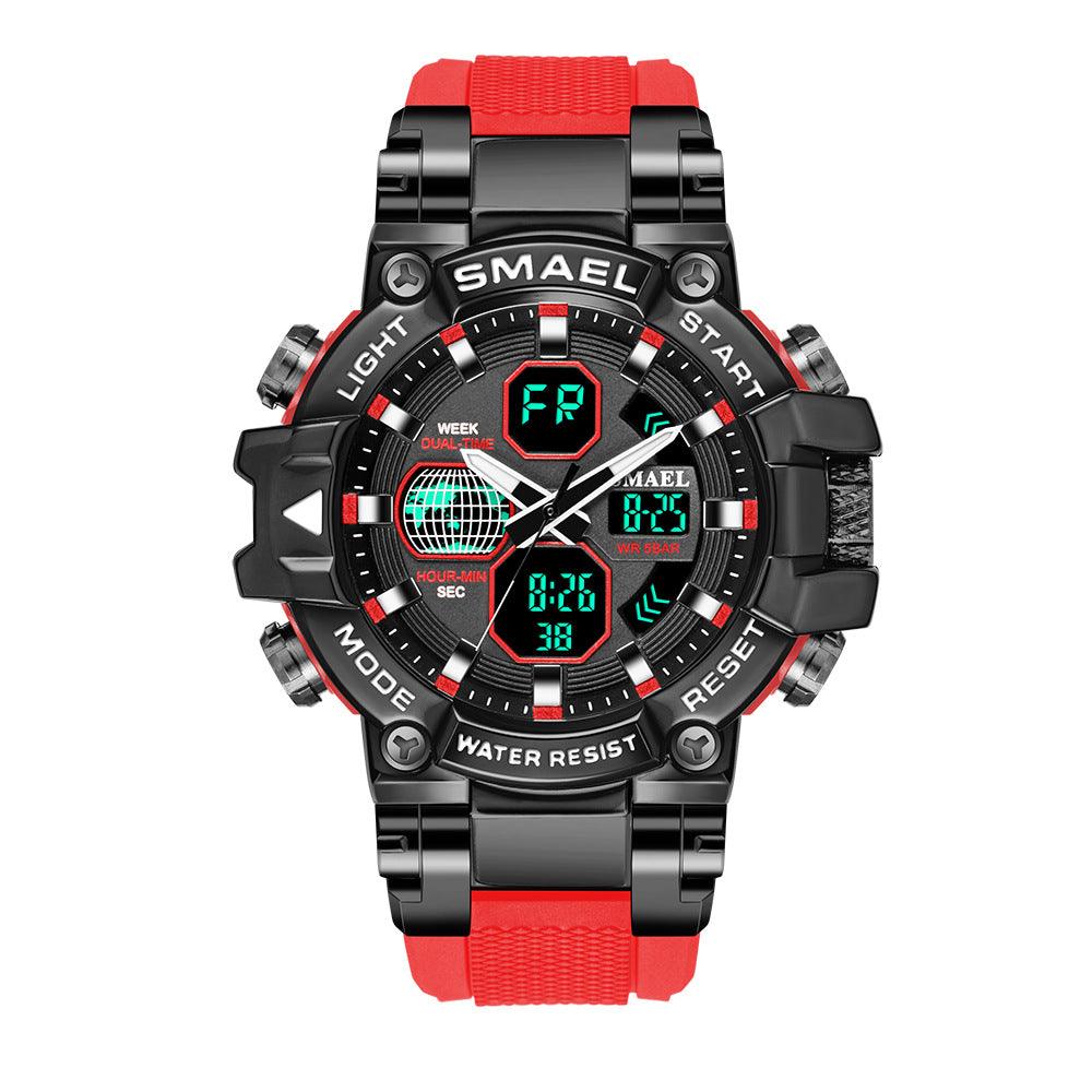 Brand Men's Sports Fashion Fitness Watch Dual - Trendha