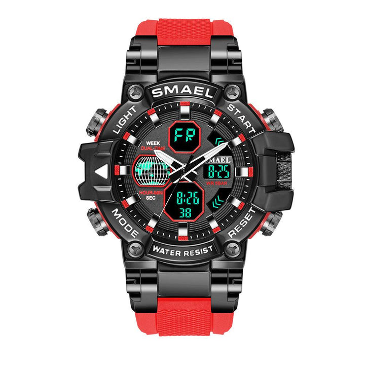Brand Men's Sports Fashion Fitness Watch Dual - Trendha