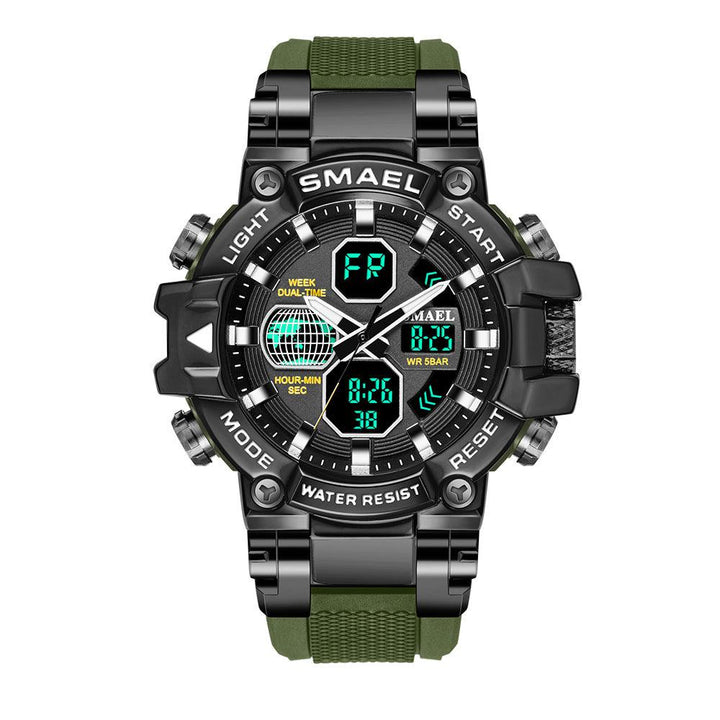Brand Men's Sports Fashion Fitness Watch Dual - Trendha