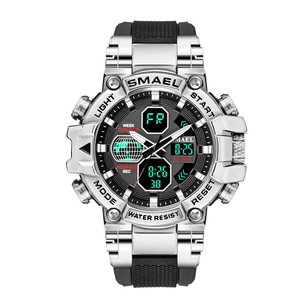 Brand Men's Sports Fashion Fitness Watch Dual - Trendha