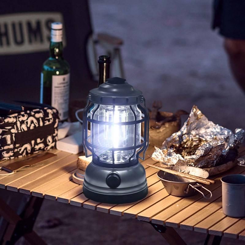 Portable LED Camping Lantern - USB Rechargeable