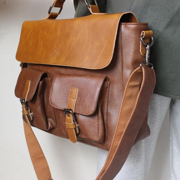 Casual Japanese Large-capacity Messenger Bag For Young Men's Handbag - Trendha