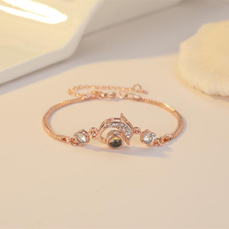 Couple Bracelets A Pair Of Vibrato Projection Valentine's Day - Trendha