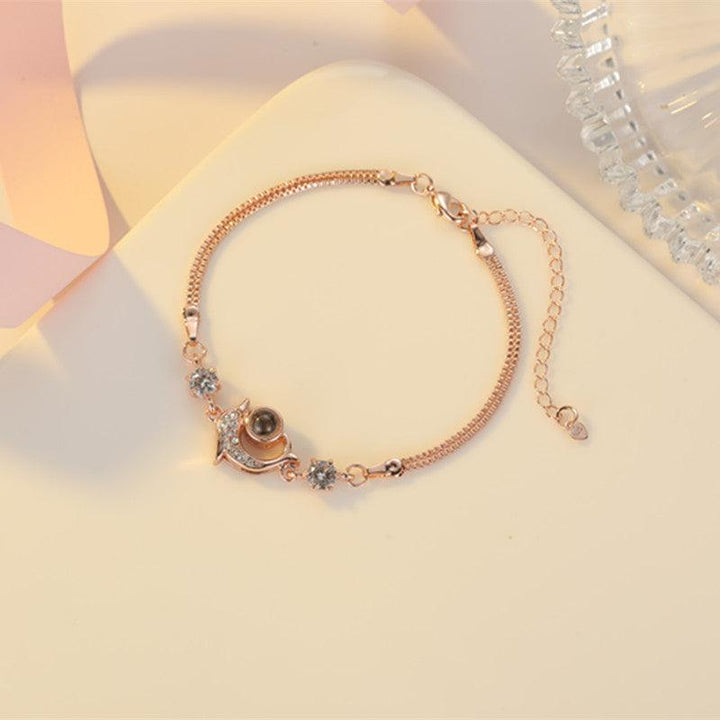 Couple Bracelets A Pair Of Vibrato Projection Valentine's Day - Trendha