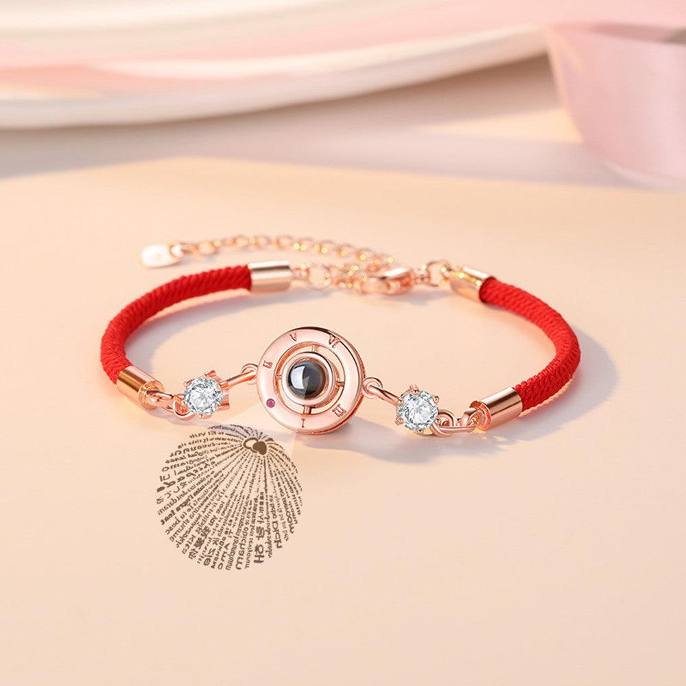 Couple Projection Bracelet Student Gift - Trendha