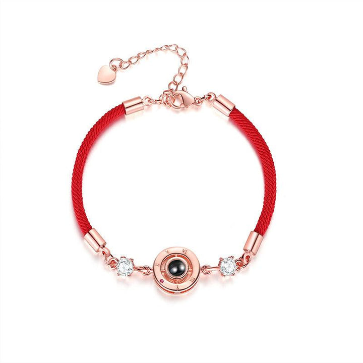 Couple Projection Bracelet Student Gift - Trendha