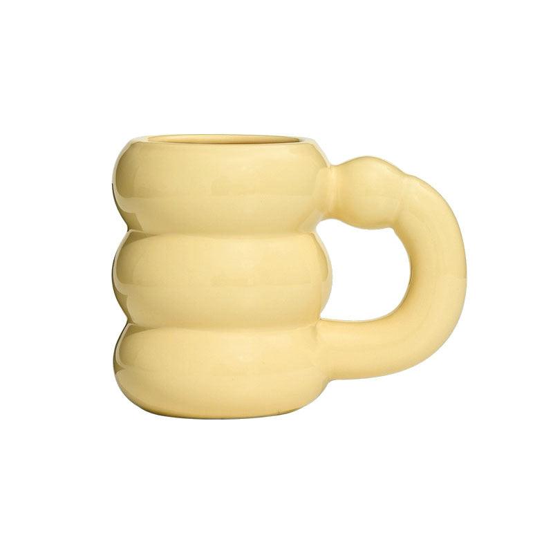 Creative High Sense Good-looking Couple Ceramic Mug - Trendha