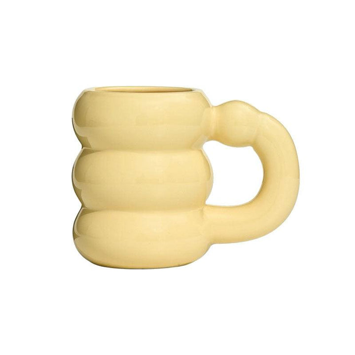 Creative High Sense Good-looking Couple Ceramic Mug - Trendha