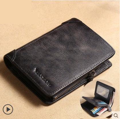 Cross Border New Leather Men's Wallet - Trendha