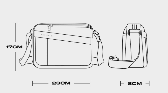 Crossbody Bag Men's Waterproof Shoulder - Trendha