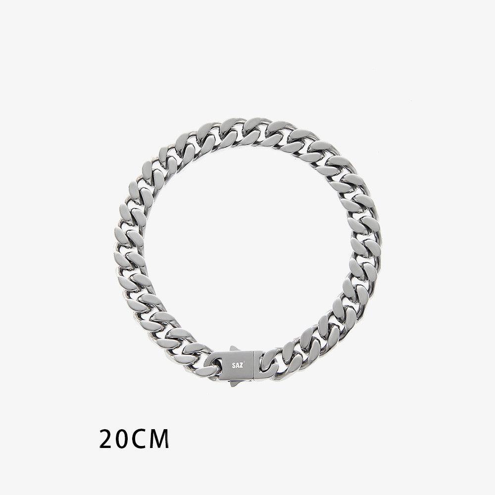 Cuban Bracelet Titanium Steel Accessories - Trendha