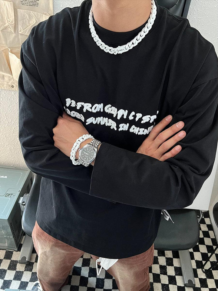 Cuban Bracelet With Three Dimensional Buckle - Trendha