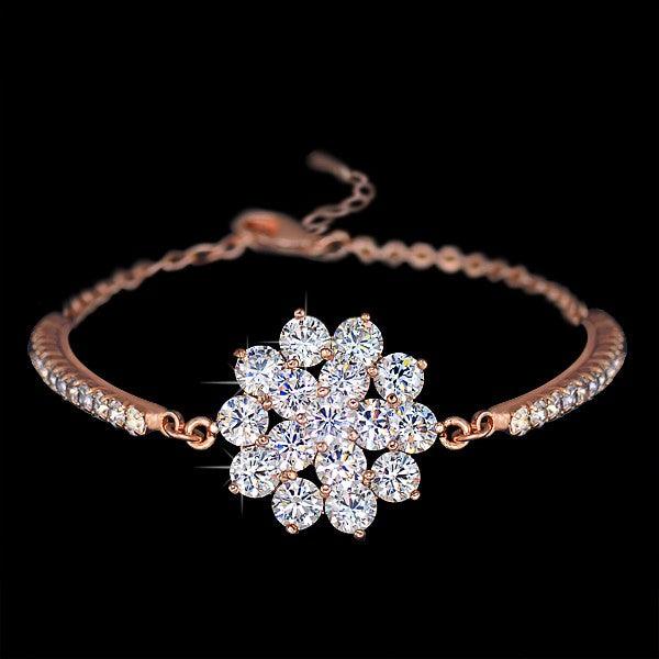 Cubic Zirconia Bracelet For Women - Trendha