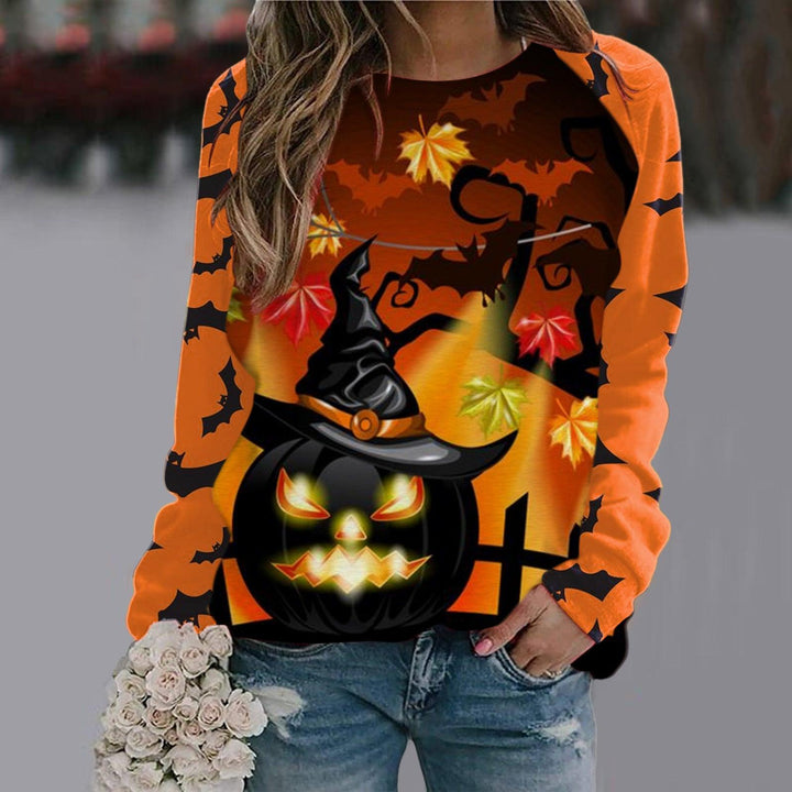 Women's Printed Long Sleeve T-shirt - Trendha