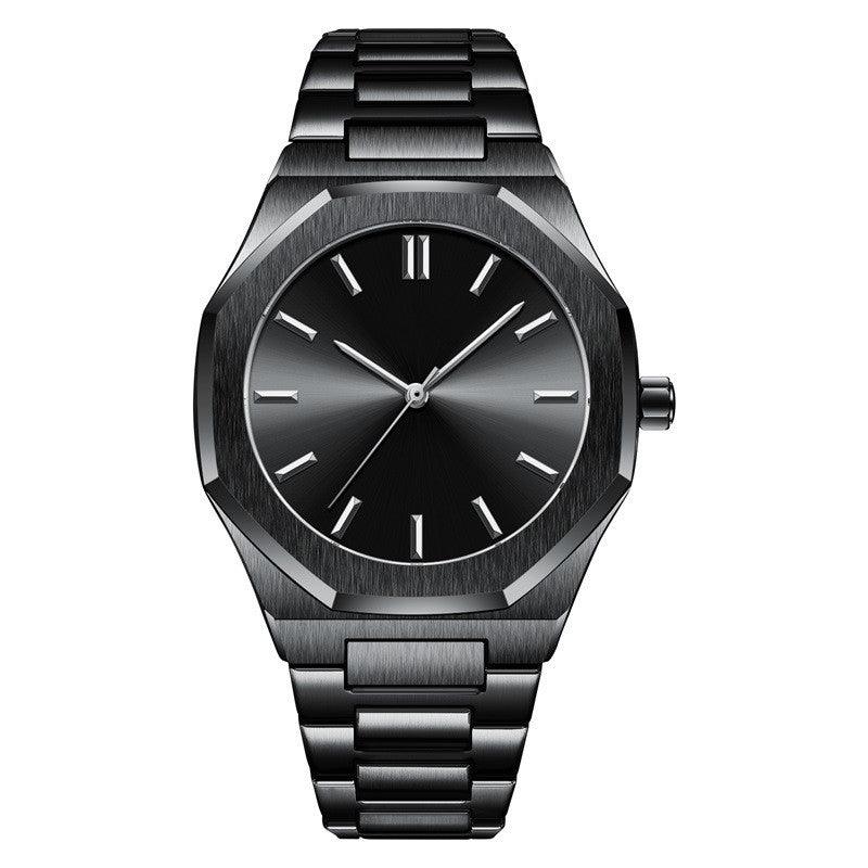 Diamond Gold Men's Watch Student Quartz - Trendha