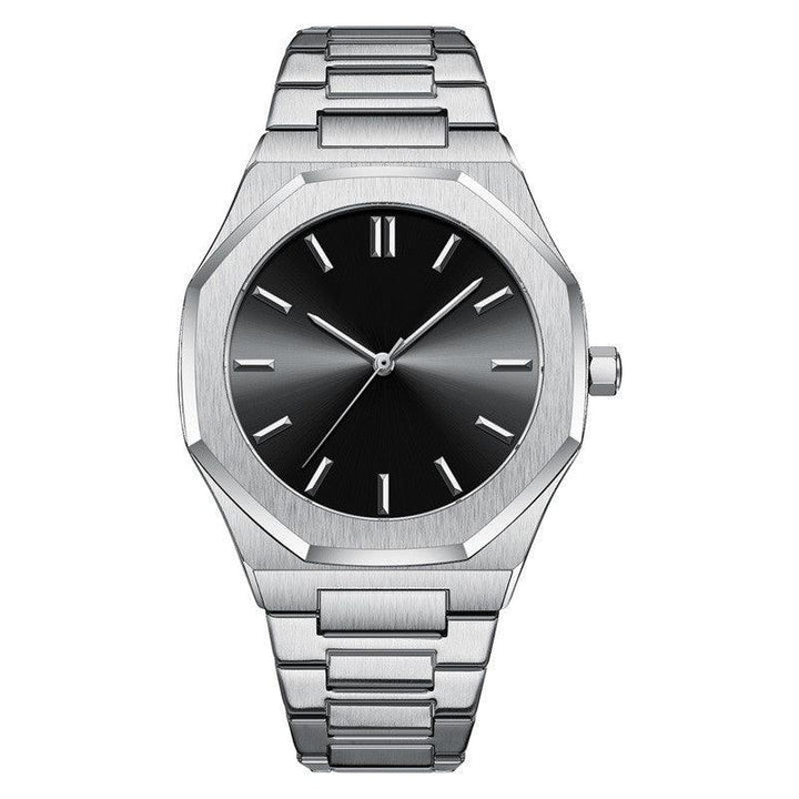 Diamond Gold Men's Watch Student Quartz - Trendha