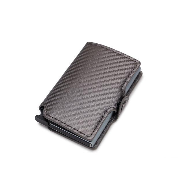Double Box Metal Automatic Card Bag Wallet Aluminum Alloy - Trendha