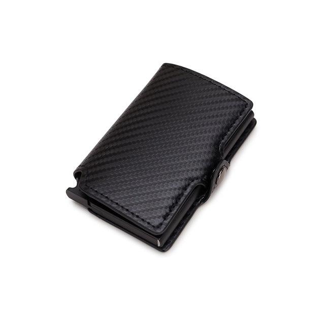 Double Box Metal Automatic Card Bag Wallet Aluminum Alloy - Trendha