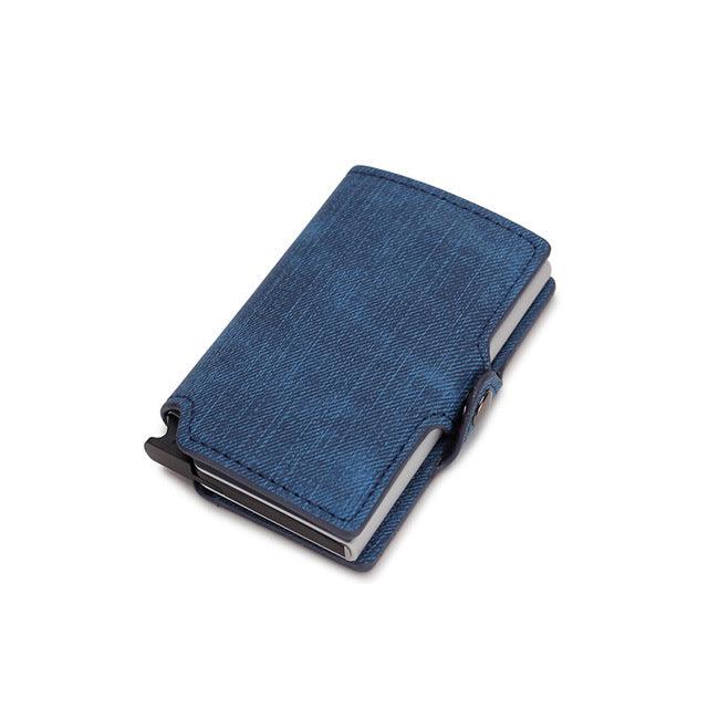 Double Box Metal Automatic Card Bag Wallet Aluminum Alloy - Trendha