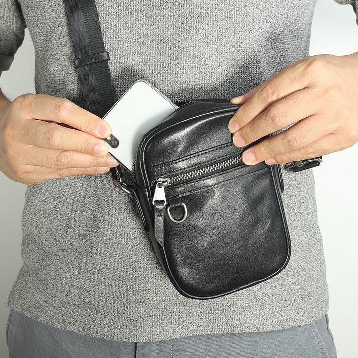 Fashion New Leather Men's Chest Bag - Trendha
