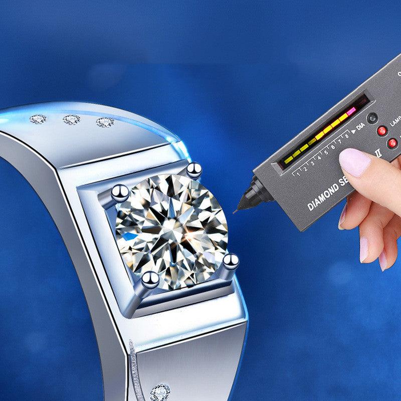 Euro-american 925 Sterling Silver Couple Ring - Trendha