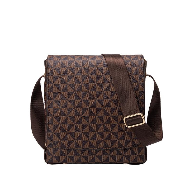 European And American Fashion Men's Flap Shoulder Bag - Trendha