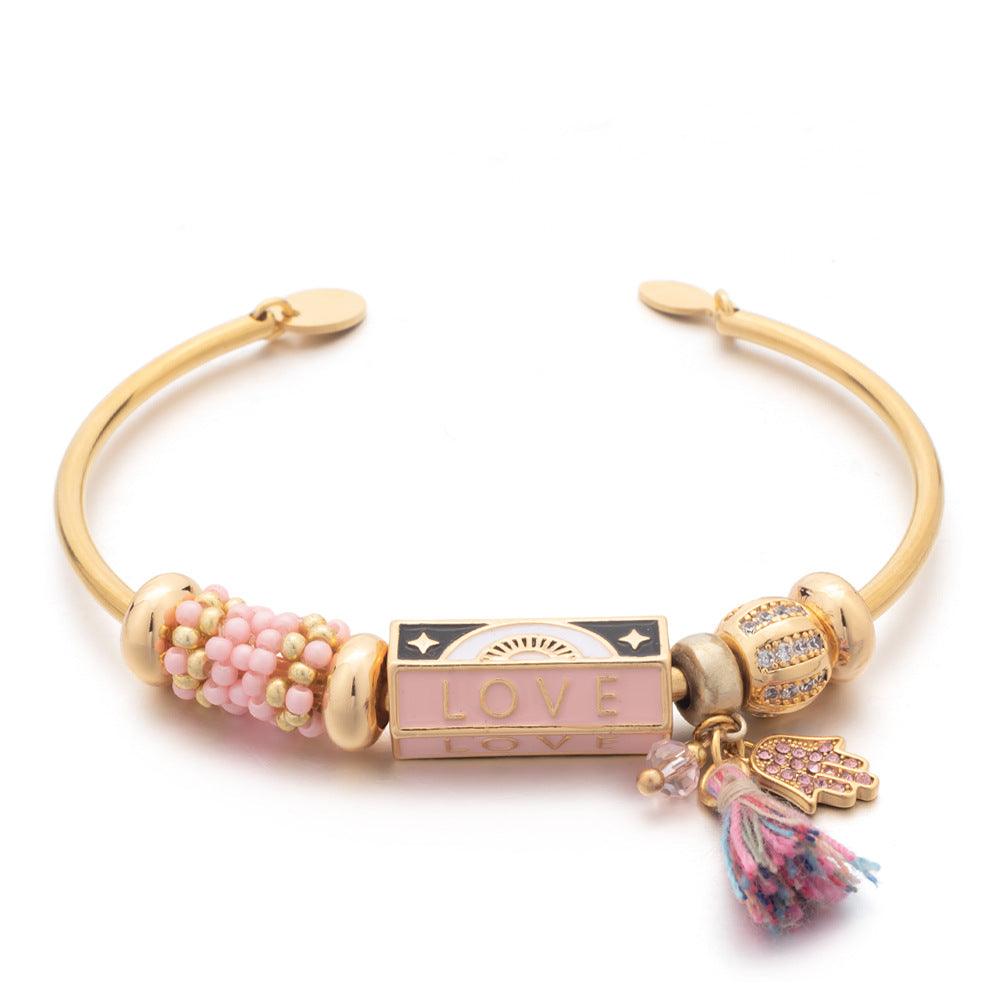 European And American Fashion Popular Style Couple Bracelet - Trendha